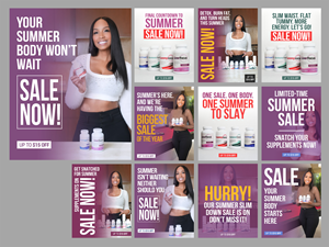 Summer Sale Graphics for Social Media