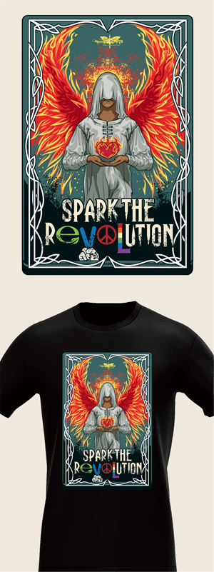 T-shirt Design by ally designs