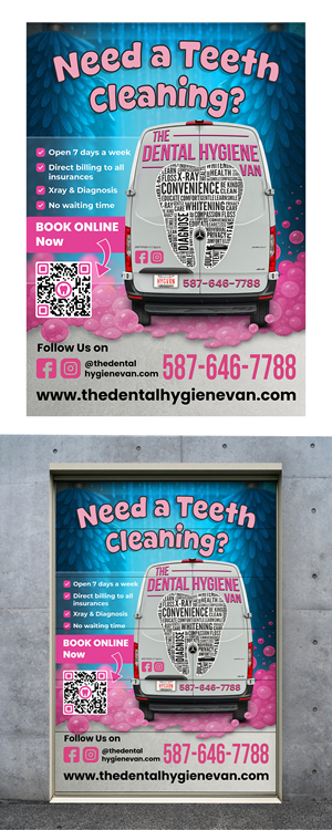 Car Wash entry door wrap 