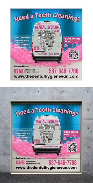Billboard Design by Mohamed Javid for The Dental Hygiene Van Inc. | Design: #35296237