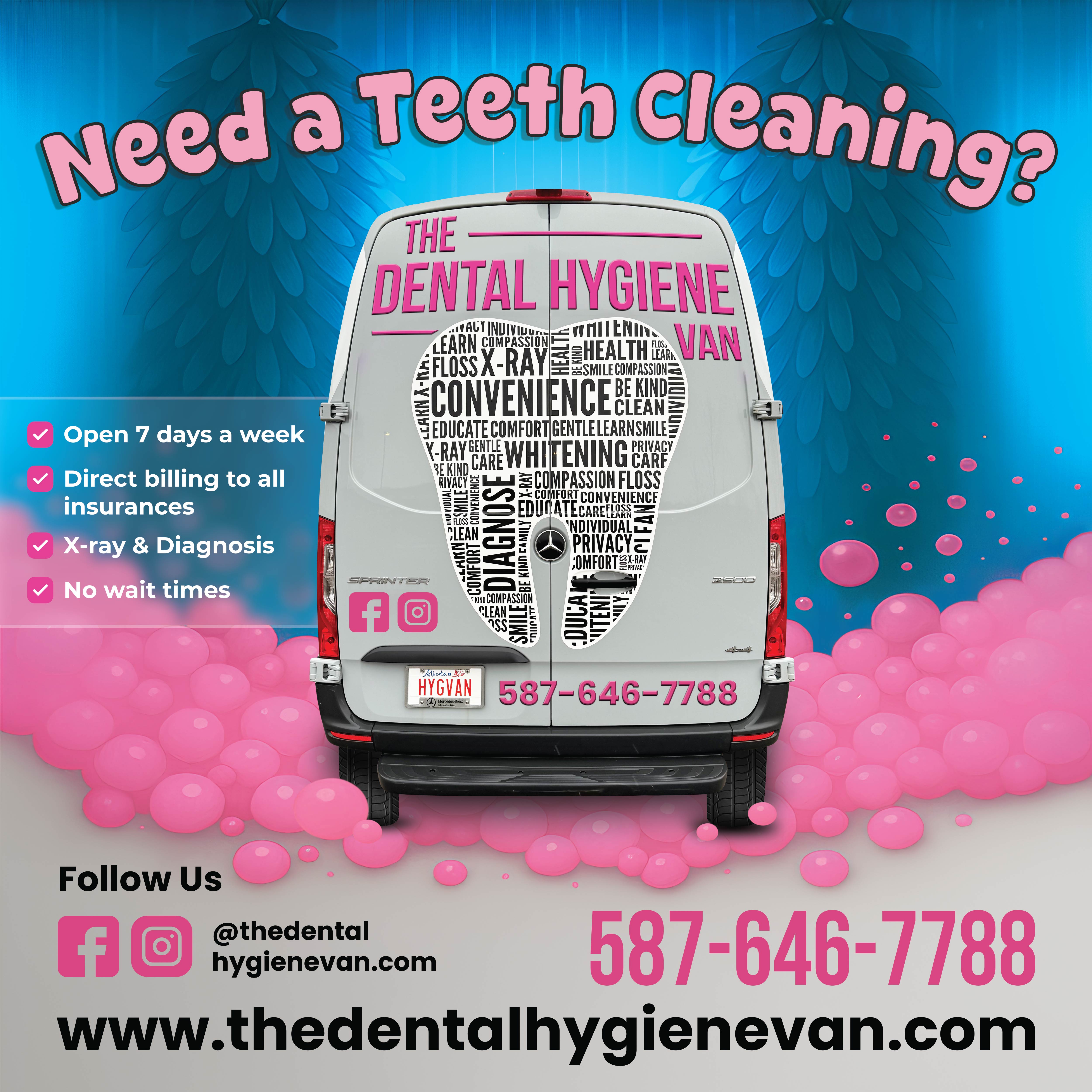 Billboard Design by Mohamed Javid for The Dental Hygiene Van Inc. | Design #35396292