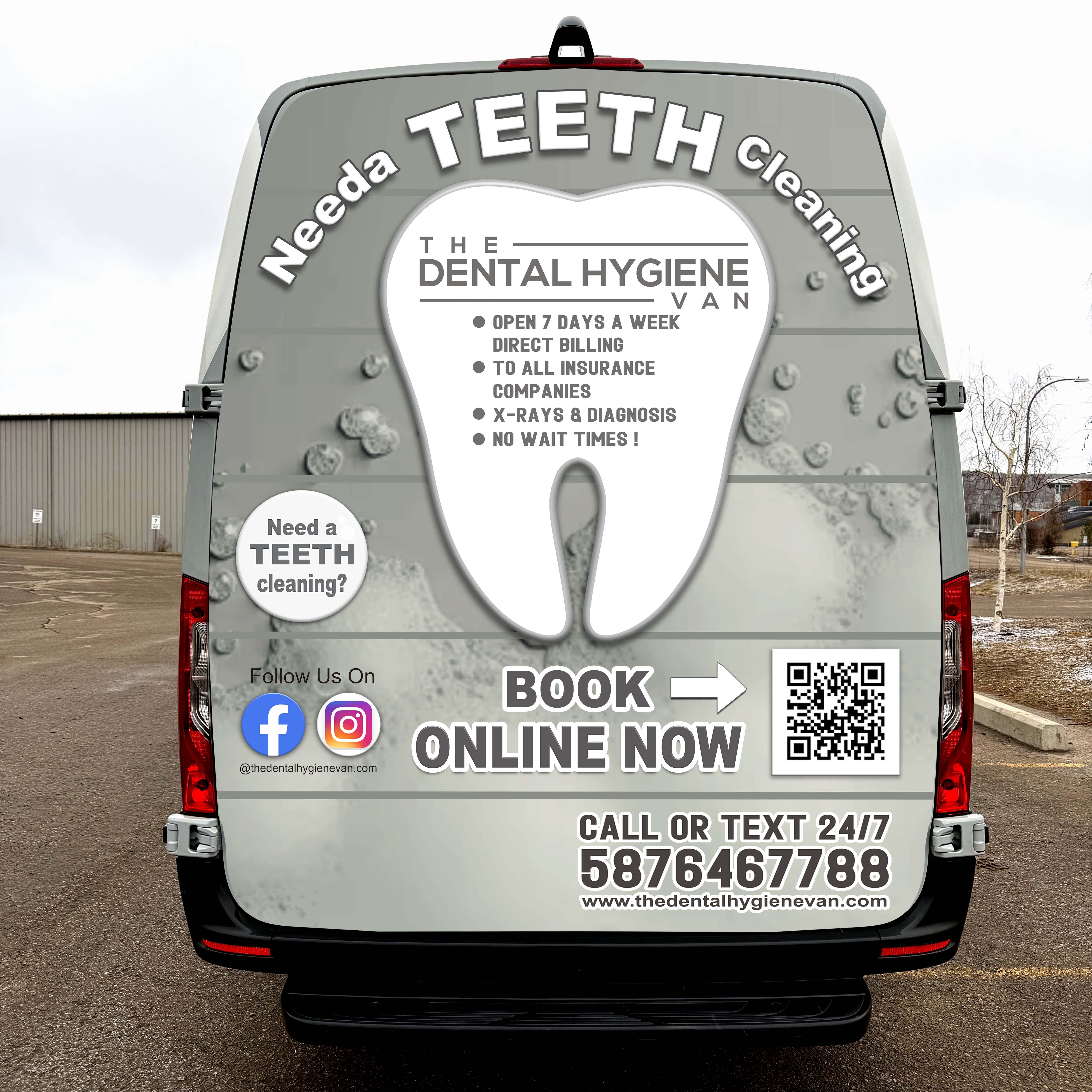 Billboard Design by All art for The Dental Hygiene Van Inc. | Design #35254285