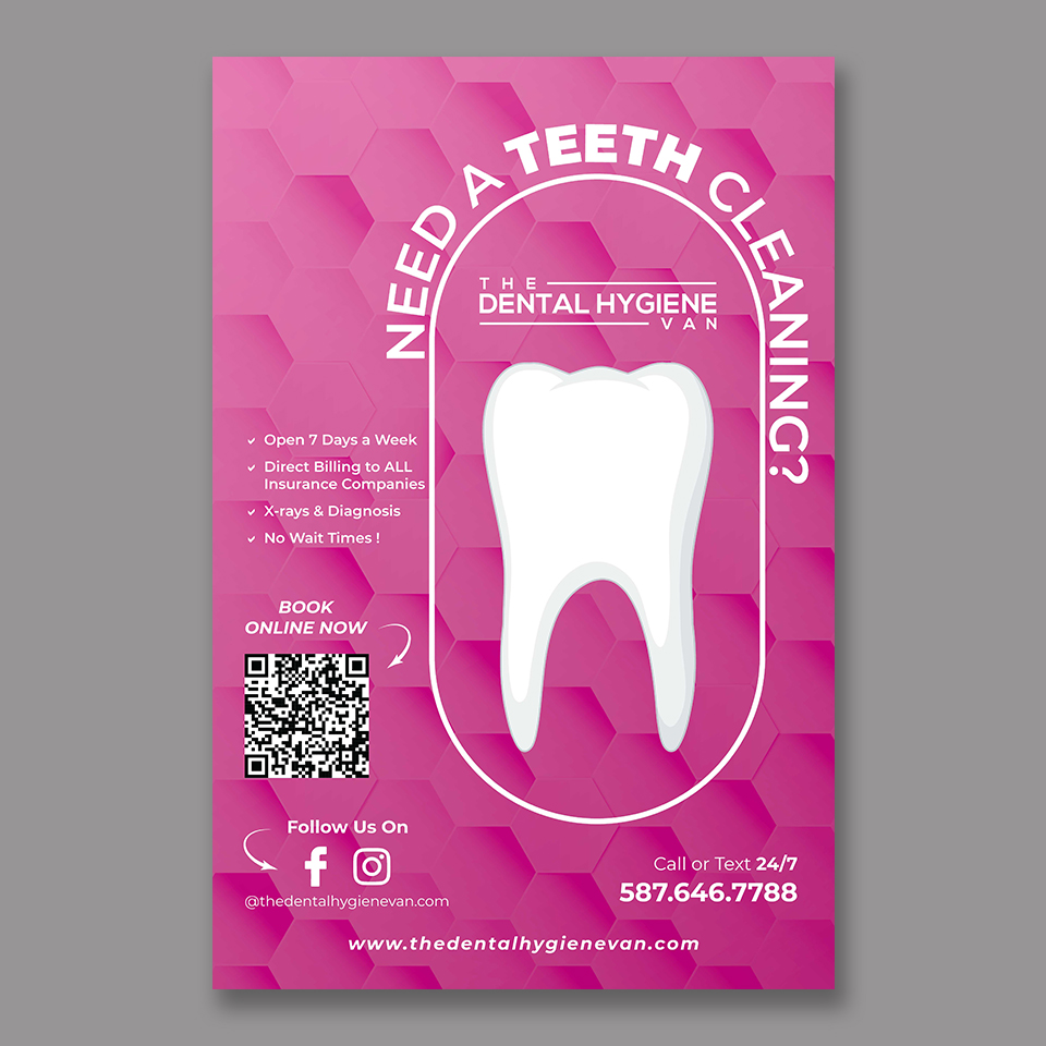 Billboard Design by YourLogoMaster for The Dental Hygiene Van Inc. | Design #35255731