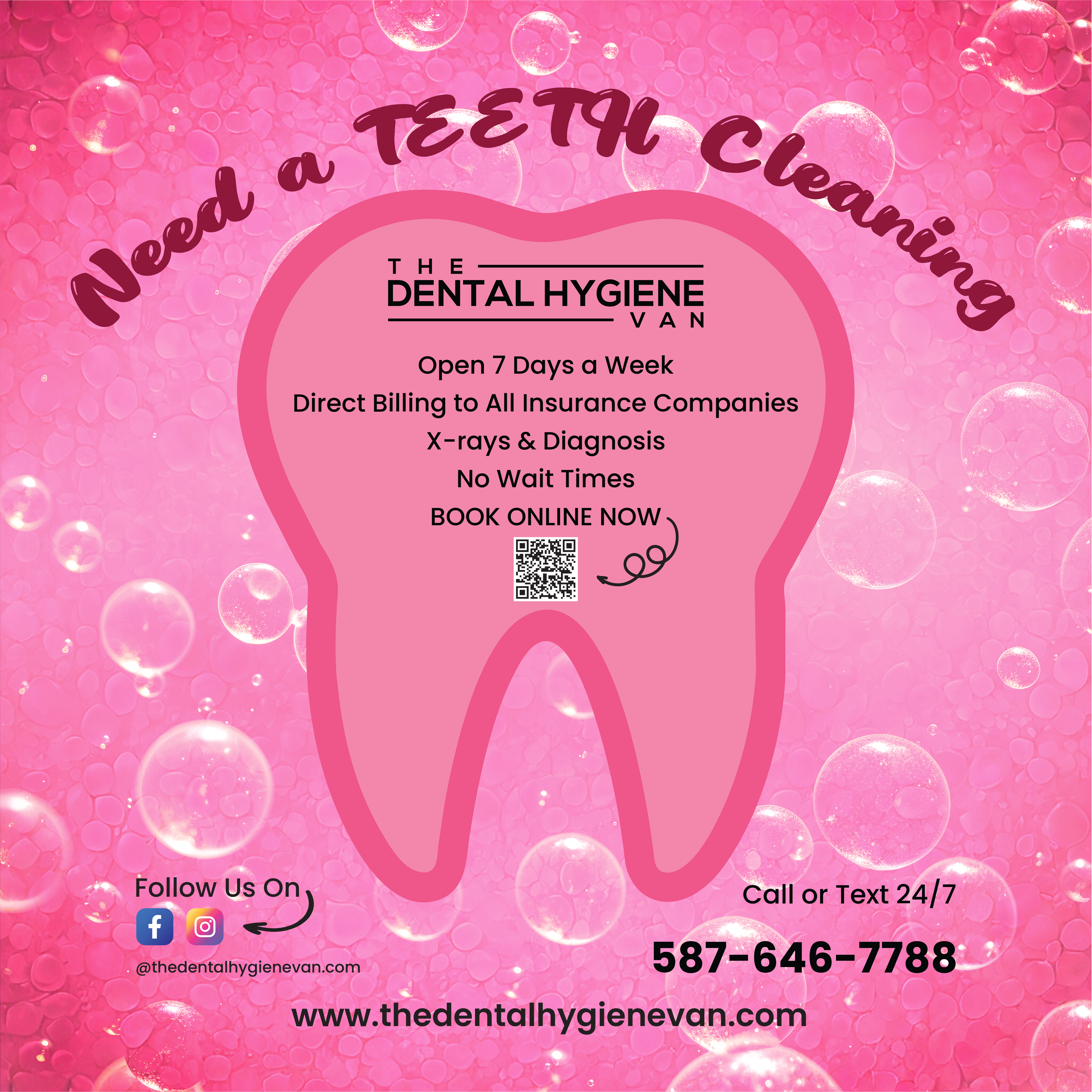 Diseño de Cartelera por smsaifkhaled para The Dental Hygiene Van Inc. | Diseño #35273007
