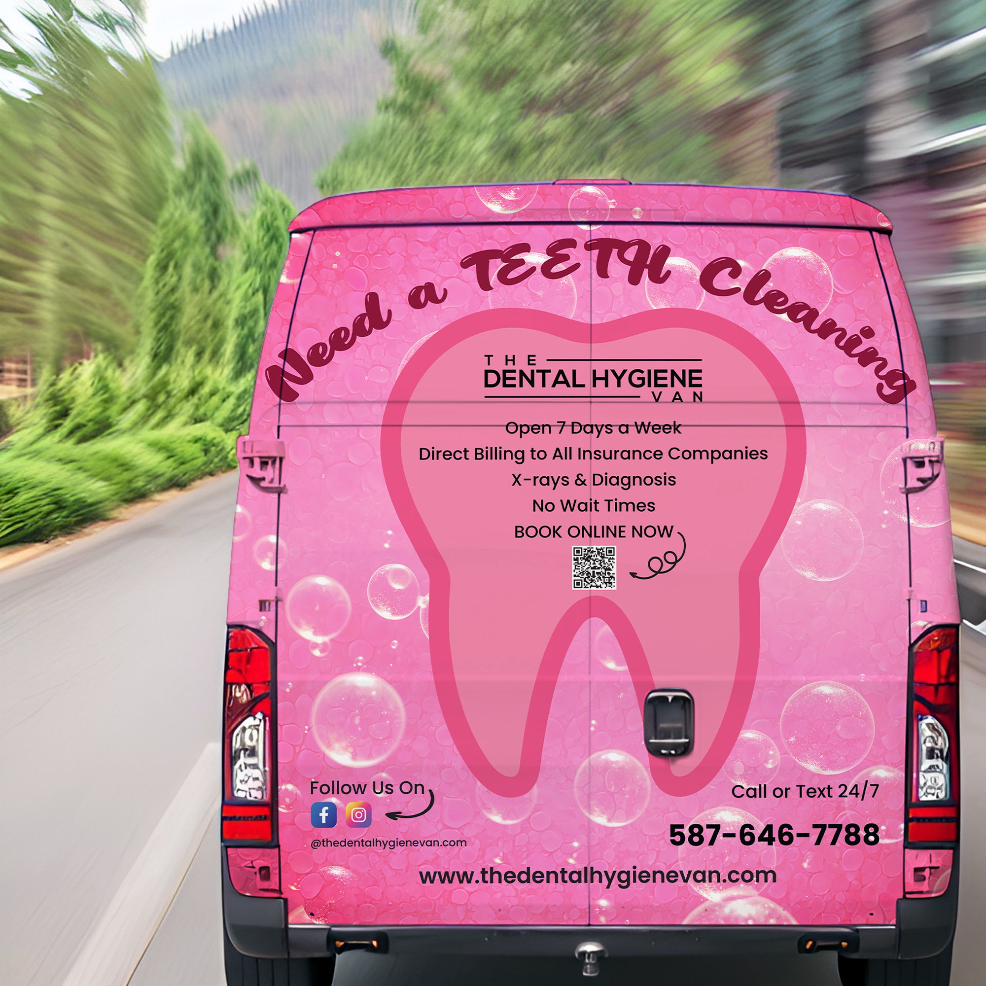 Diseño de Cartelera por smsaifkhaled para The Dental Hygiene Van Inc. | Diseño #35273012
