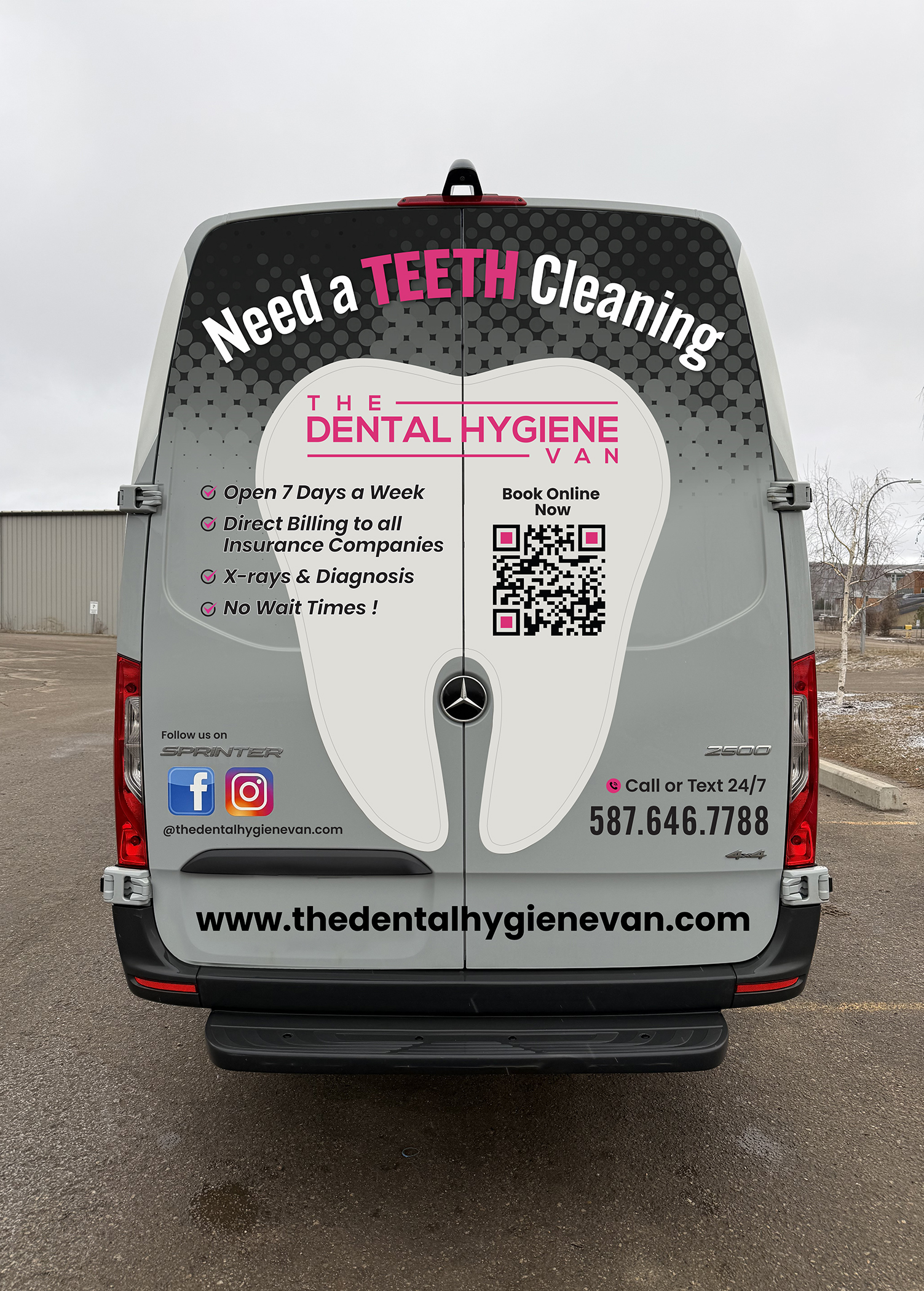 Design de Panneau par D Creative pour The Dental Hygiene Van Inc. | Design #35271589