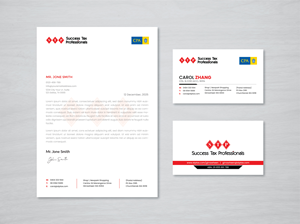 Stationery Design by artbitin for Success Tax Professionals (Girrawheen) | Design: #35246304