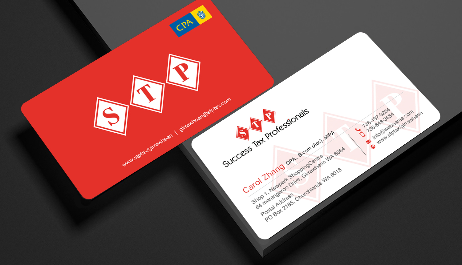 Diseño de Papelería por chandrayaan.creative para Success Tax Professionals (Girrawheen) | Diseño #35248371