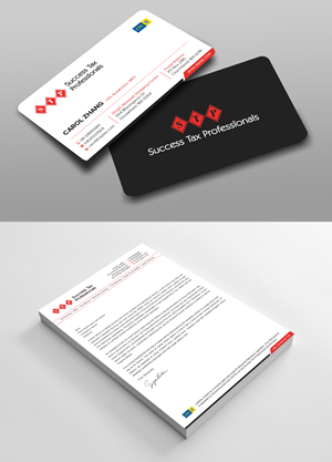 Stationery Design by Uttom 2 for Success Tax Professionals (Girrawheen) | Design: #35261126