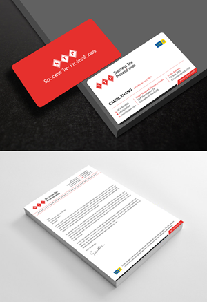 Stationery Design by Uttom 2 for Success Tax Professionals (Girrawheen) | Design: #35261127