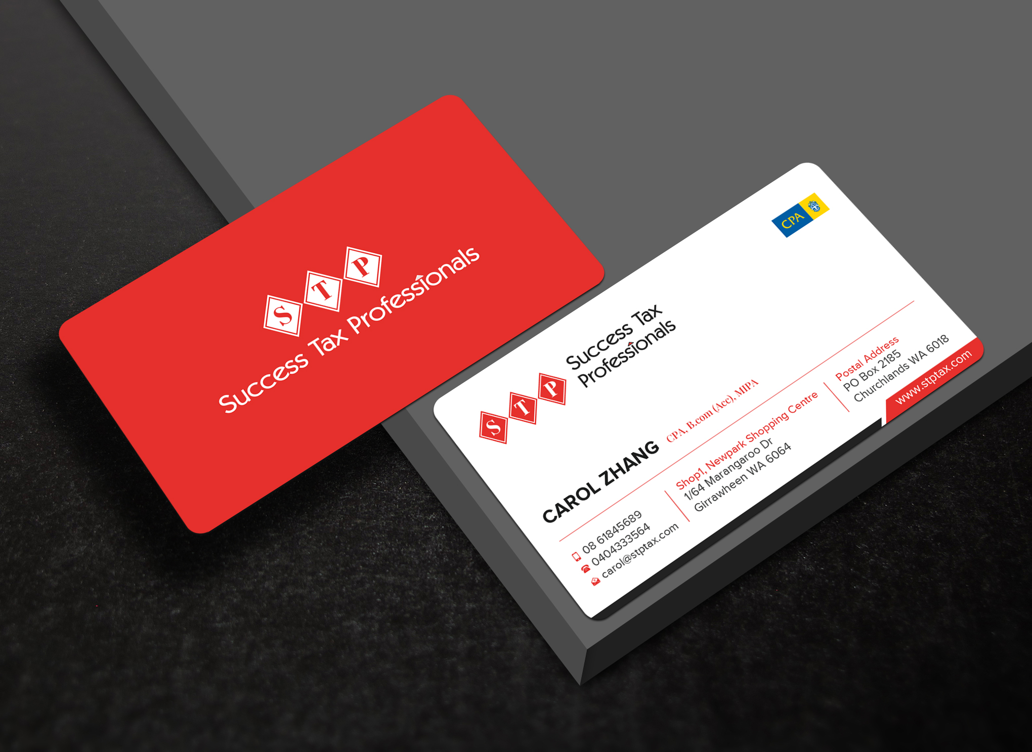Stationery Design by Uttom 2 for Success Tax Professionals (Girrawheen) | Design #35261128