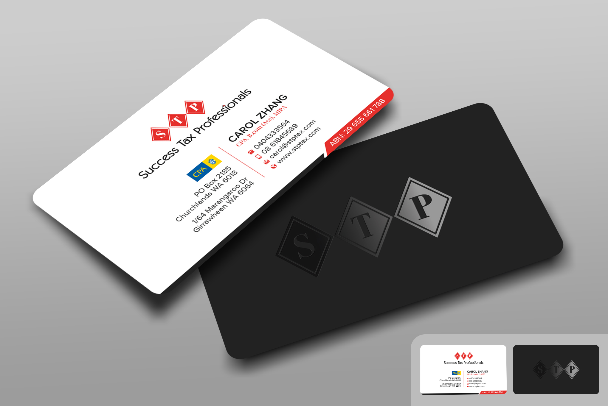 Stationery Design by Uttom 2 for Success Tax Professionals (Girrawheen) | Design #35262228