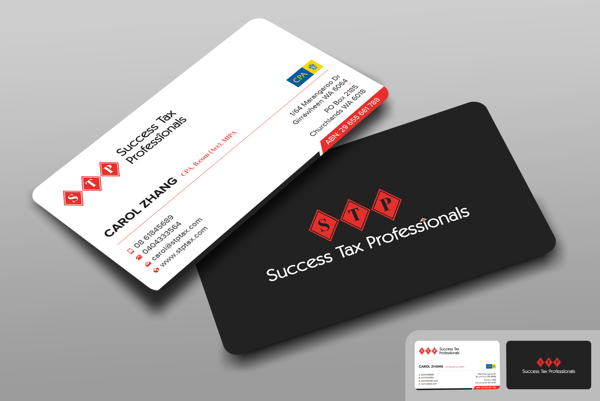 Schreibwaren-Design von Uttom 2 für Success Tax Professionals (Girrawheen) | Design #35262229