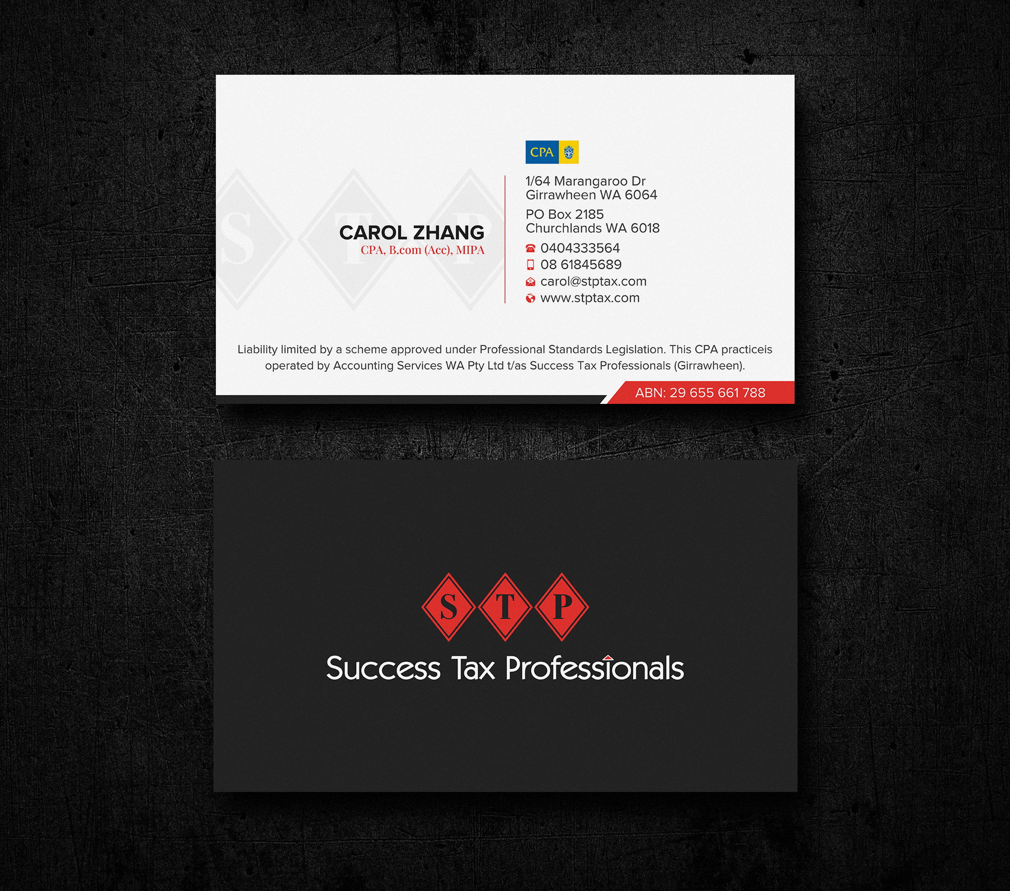 Schreibwaren-Design von Uttom 2 für Success Tax Professionals (Girrawheen) | Design #35263559