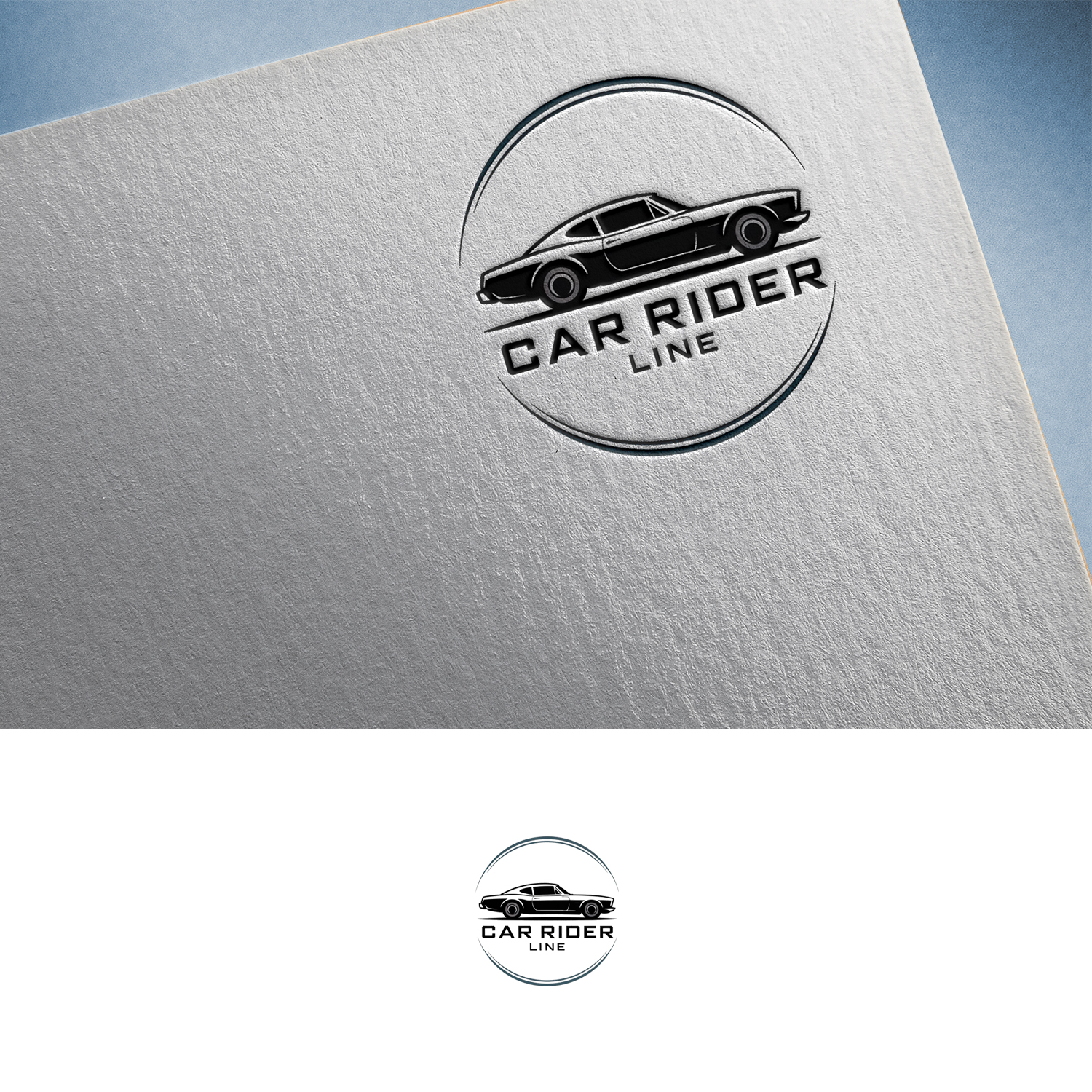 Car Rider Line Sign Logo Design for Car Rider Line by Waniya Studio | Design #35256261