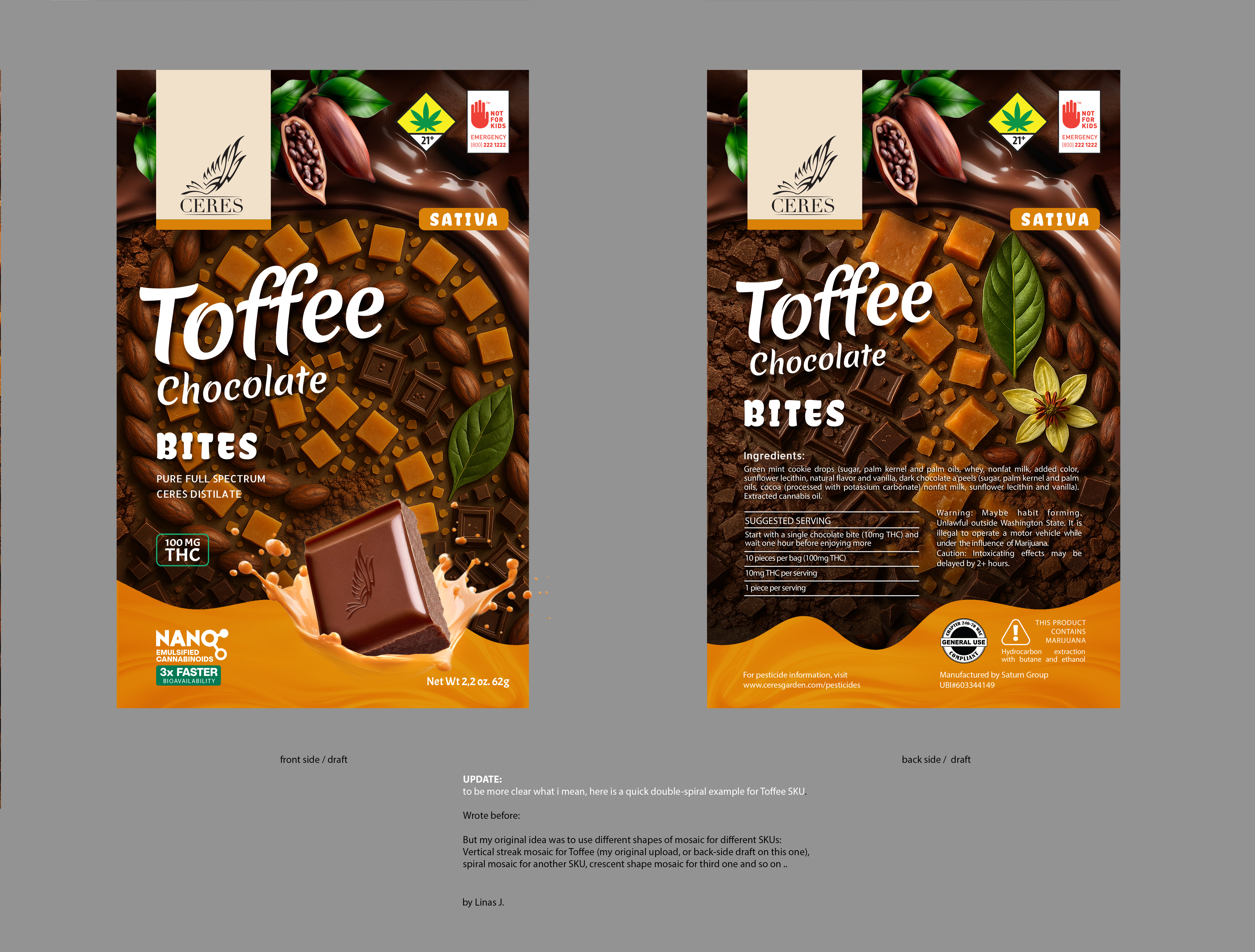 Packaging Design by Full-head for Rabble & Company  | Design #35294832