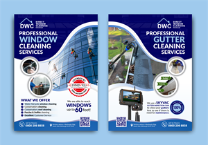 Flyer-Design von Excellar Hub für Direct Window Cleaning | Design #35296828