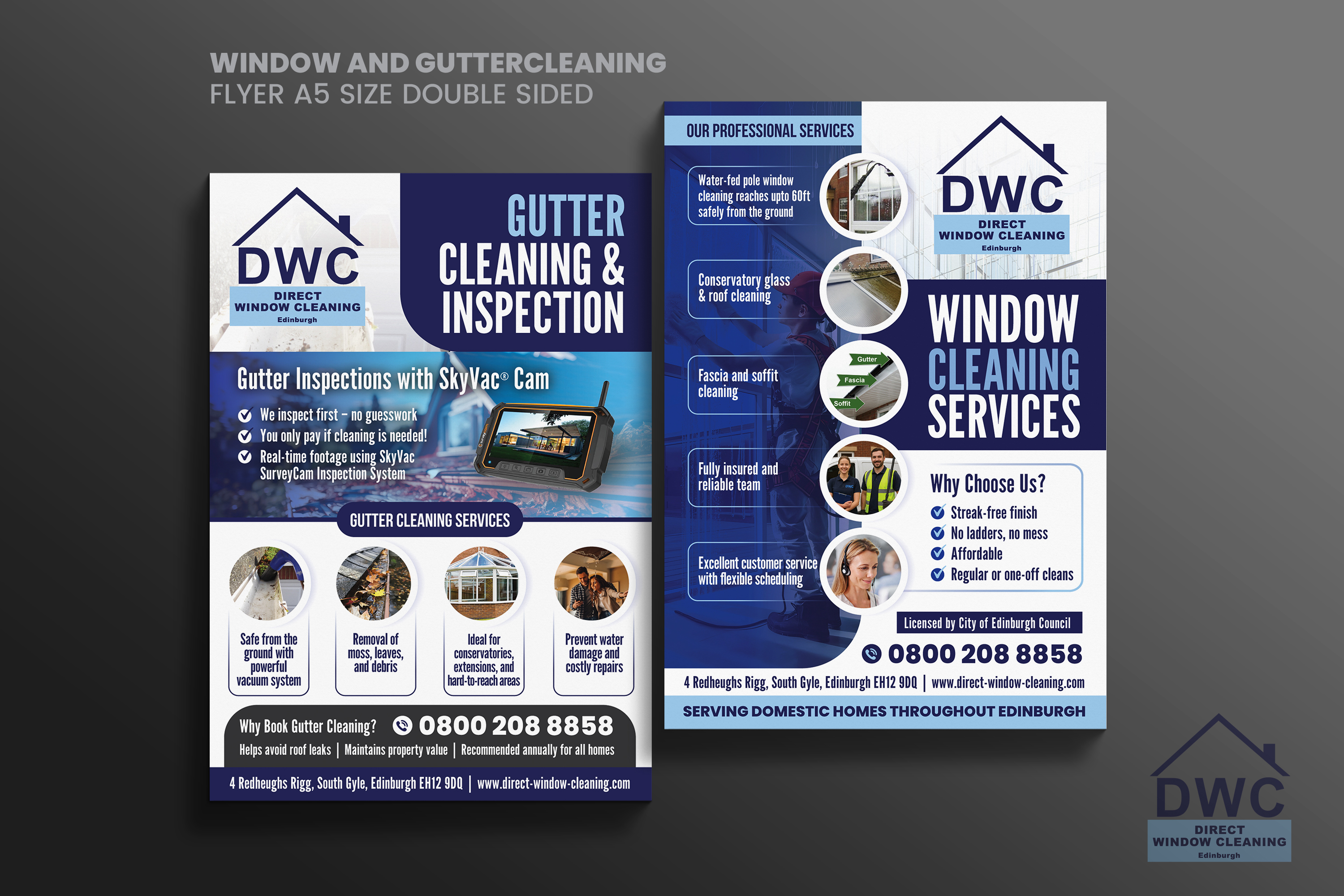 Flyer Design by Impressive Sol for Direct Window Cleaning | Design #35256030
