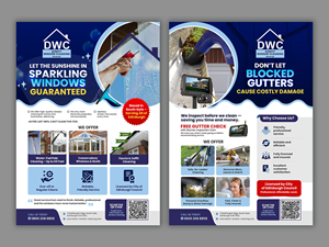 Flyer Design by debdesign for Direct Window Cleaning | Design: #35262263