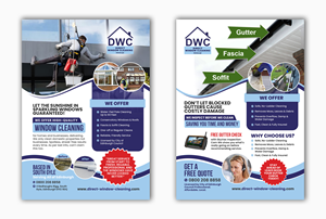 Flyer Design by debdesign for Direct Window Cleaning | Design: #35263923