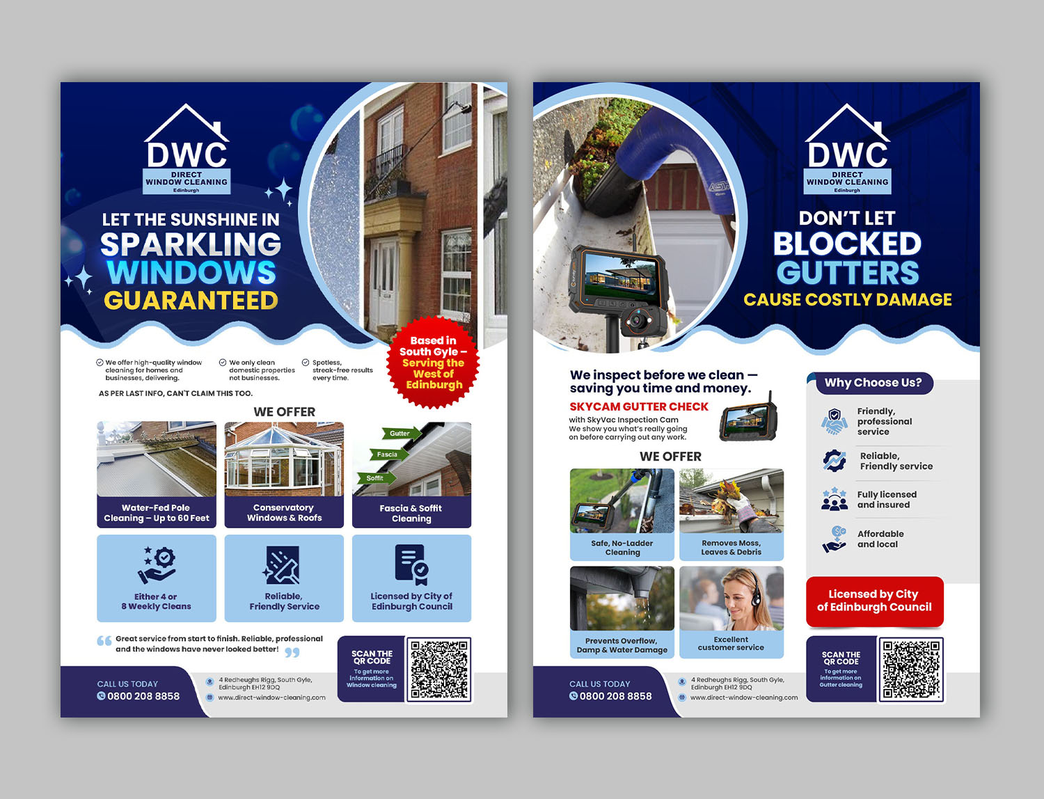 Flyer Design by debdesign for Direct Window Cleaning | Design: #35498574