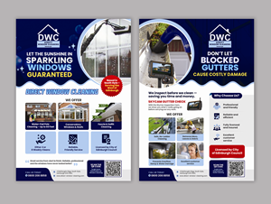 Flyer Design by debdesign for Direct Window Cleaning | Design: #35548688