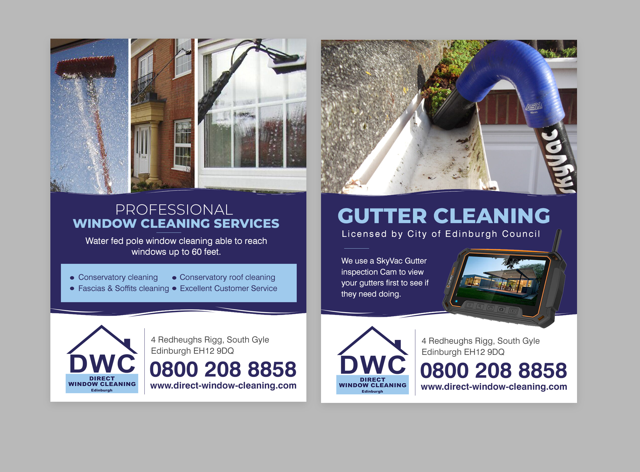 Flyer Design by chandrayaan.creative for Direct Window Cleaning | Design #35262920