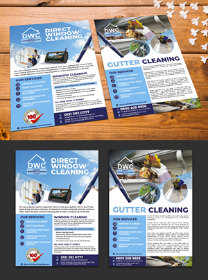 Flyer Design by websmartusa for Direct Window Cleaning | Design: #35256426