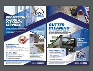 Flyer-Design von Impressive Designs für Direct Window Cleaning | Design #35262523