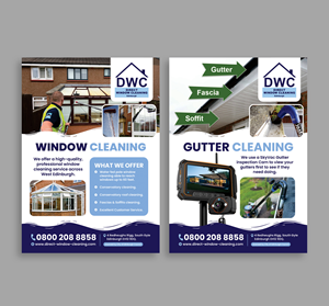 Flyer-Design von Dzhafir für Direct Window Cleaning | Design #35262003