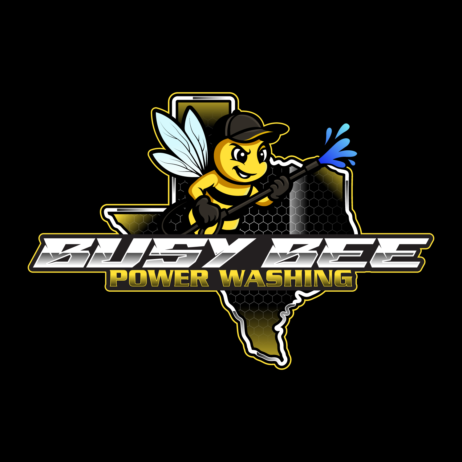 Logo Design by Suvendu.S for Busy Bee Power Washing | Design #35269477