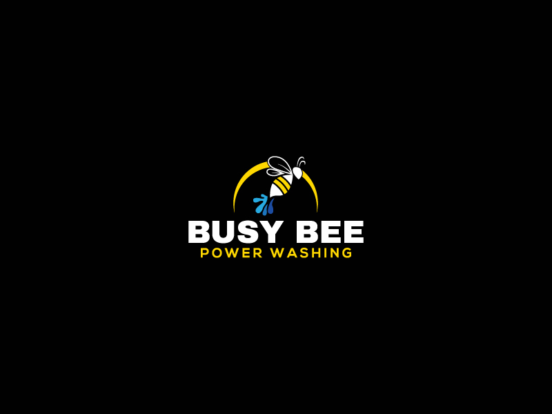 Logo Design by Afsana khan for Busy Bee Power Washing | Design #35265368