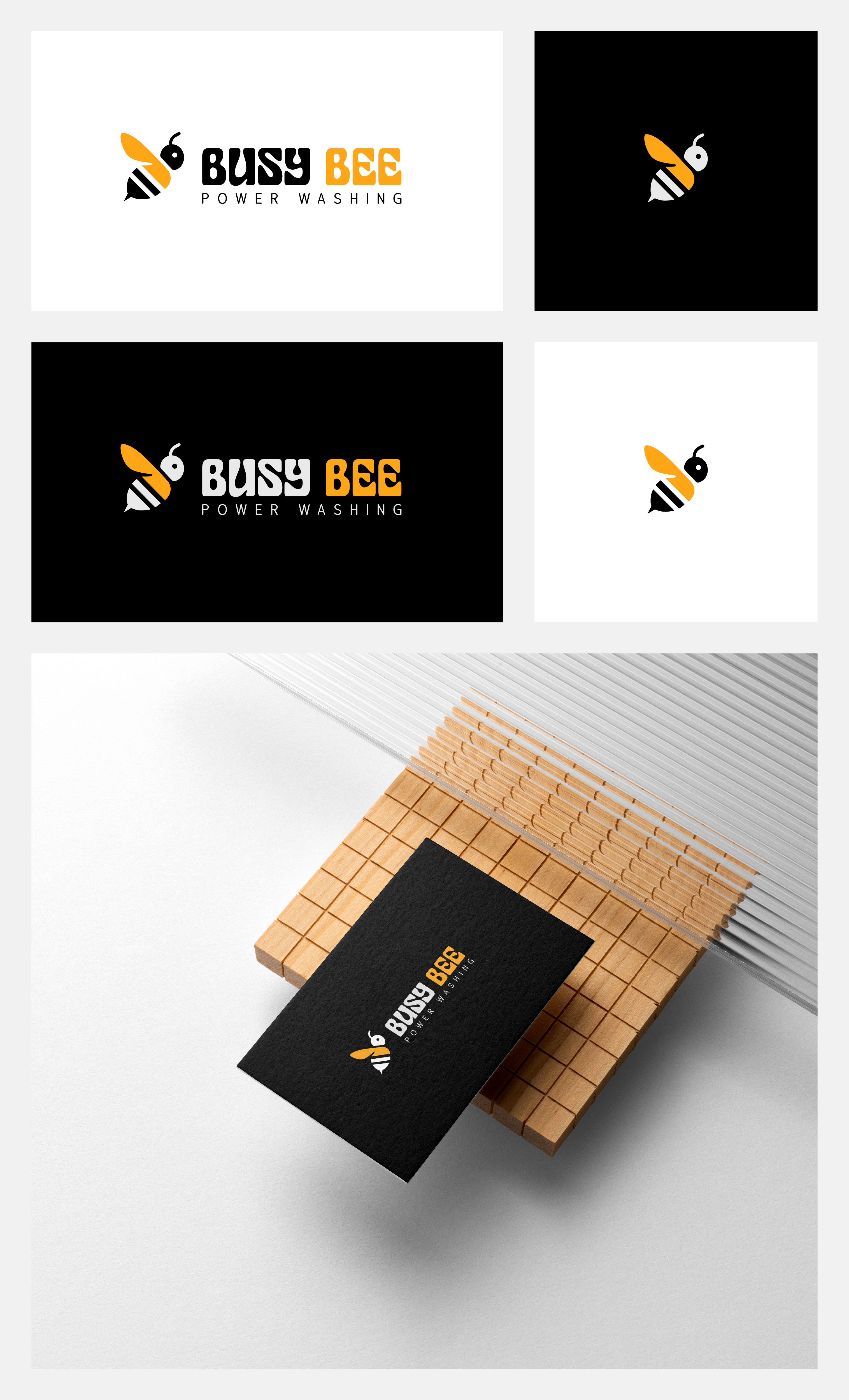 Diseño de Logo por Ha.Connick para Busy Bee Power Washing | Diseño #35273644