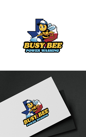 Diseño de Logo por DesignVerse777 para Busy Bee Power Washing | Diseño: #35263285