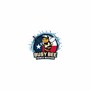 Logo Design by Shariqology for Busy Bee Power Washing | Design: #35254566