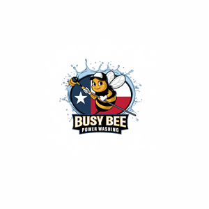 Logo Design by Shariqology for Busy Bee Power Washing | Design: #35254567