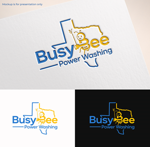 Diseño de Logo por M Art & Design para Busy Bee Power Washing | Diseño: #35253040