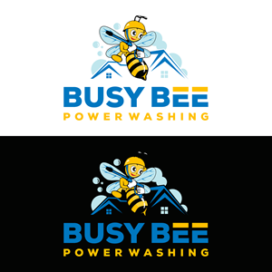 Logo Design by cah awu for Busy Bee Power Washing | Design: #35252829