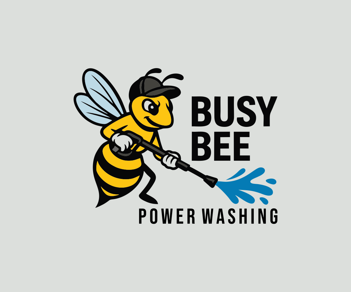 Logo Design by ayolahh for Busy Bee Power Washing | Design #35293368