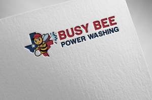 Logo Design by InkPilot_Studio™ for Busy Bee Power Washing | Design: #35254138