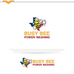 Logo Design by InkPilot_Studio™ for Busy Bee Power Washing | Design: #35254146