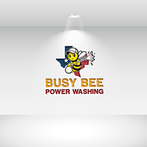 Logo Design by InkPilot_Studio™ for Busy Bee Power Washing | Design: #35254147
