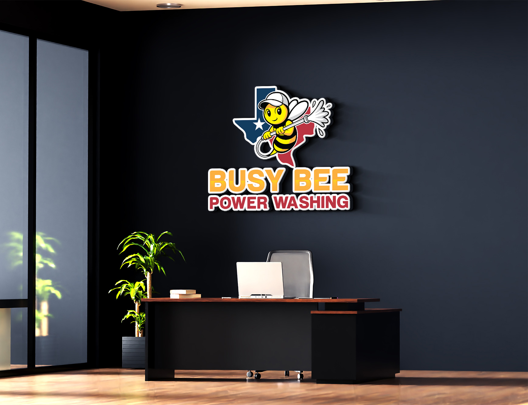 Logo Design by InkPilot_Studio™ for Busy Bee Power Washing | Design #35254150