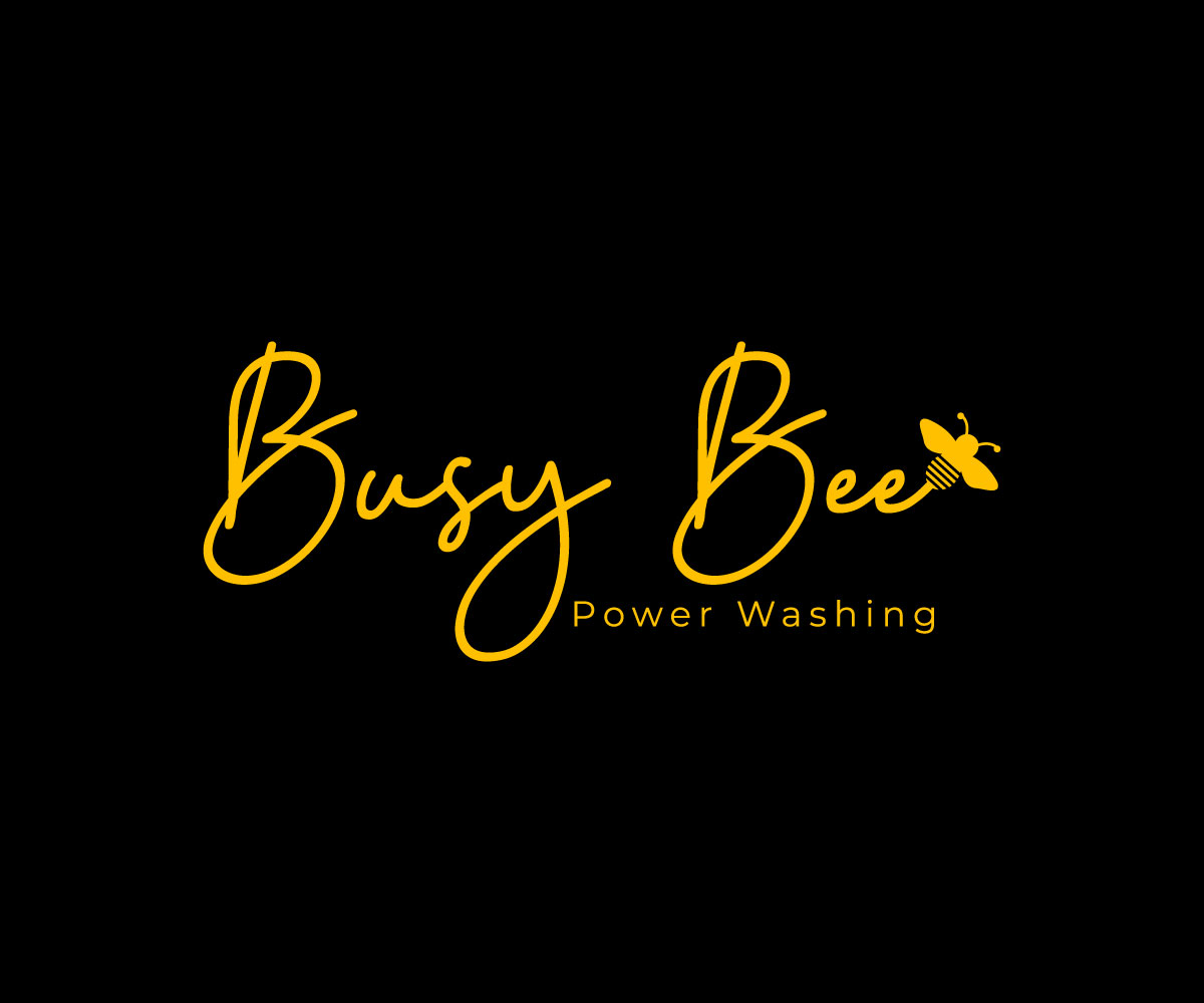 Logo Design by Designer-Sunji for Busy Bee Power Washing | Design #35256893