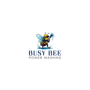Logo Design by Md Shofiqul Alom for Busy Bee Power Washing | Design: #35285159
