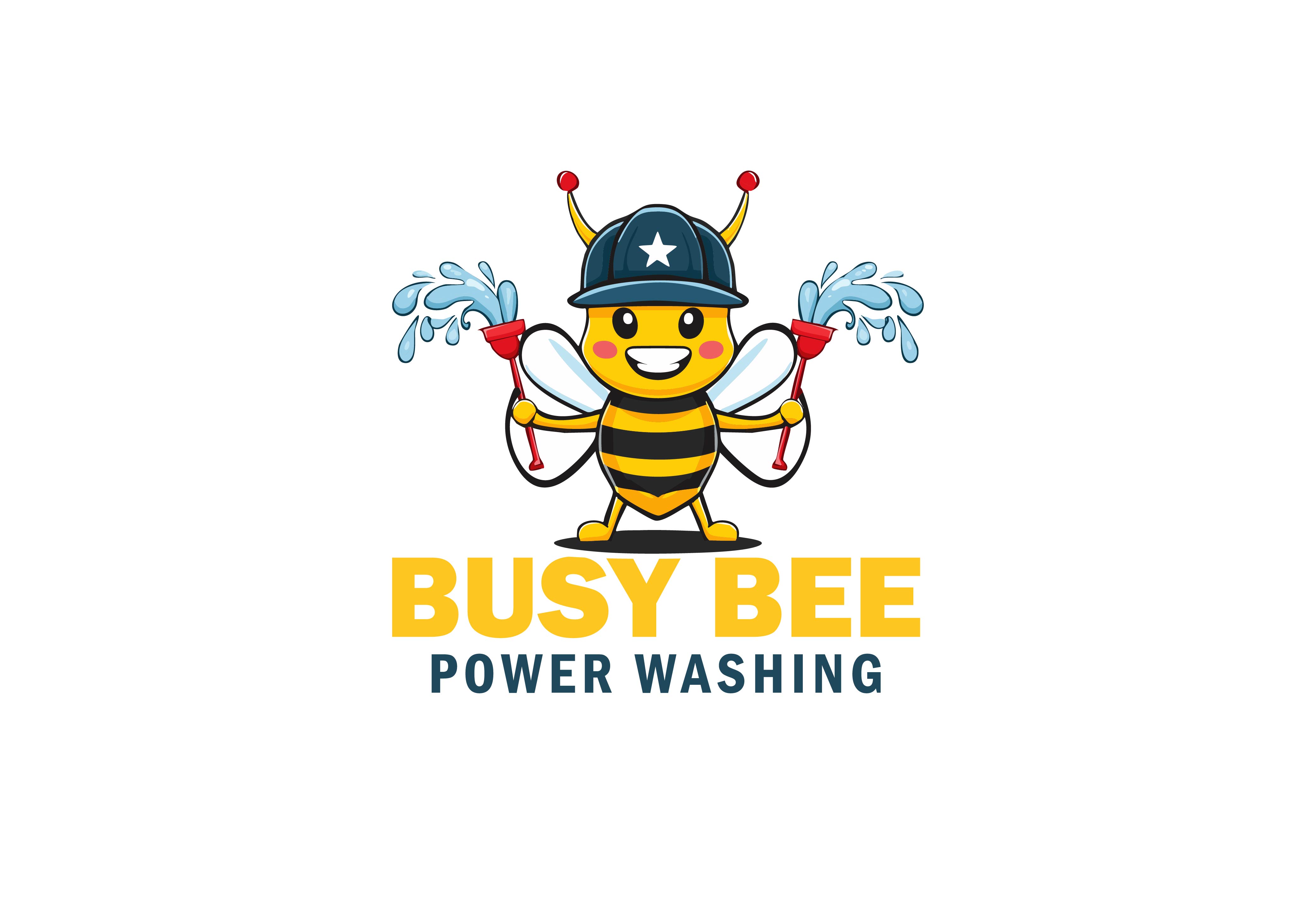 Design de Logo par  Mohamed ABD ELAZIZ MOHAMED pour Busy Bee Power Washing | Design #35297431