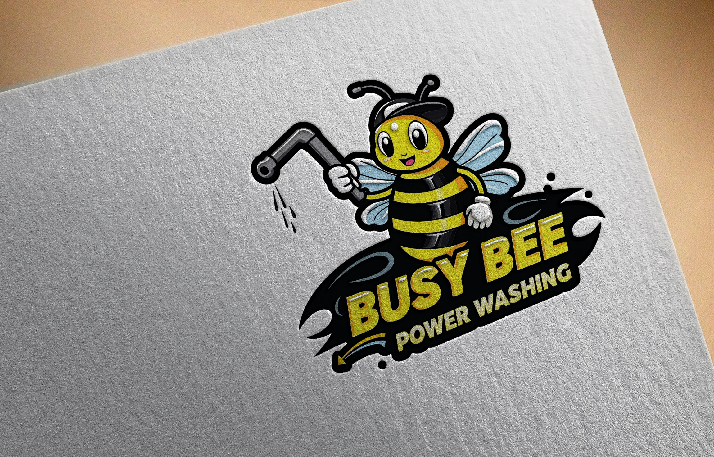 Diseño de Logo por bute para Busy Bee Power Washing | Diseño #35273336