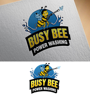 Diseño de Logo por bute para Busy Bee Power Washing | Diseño: #35284423
