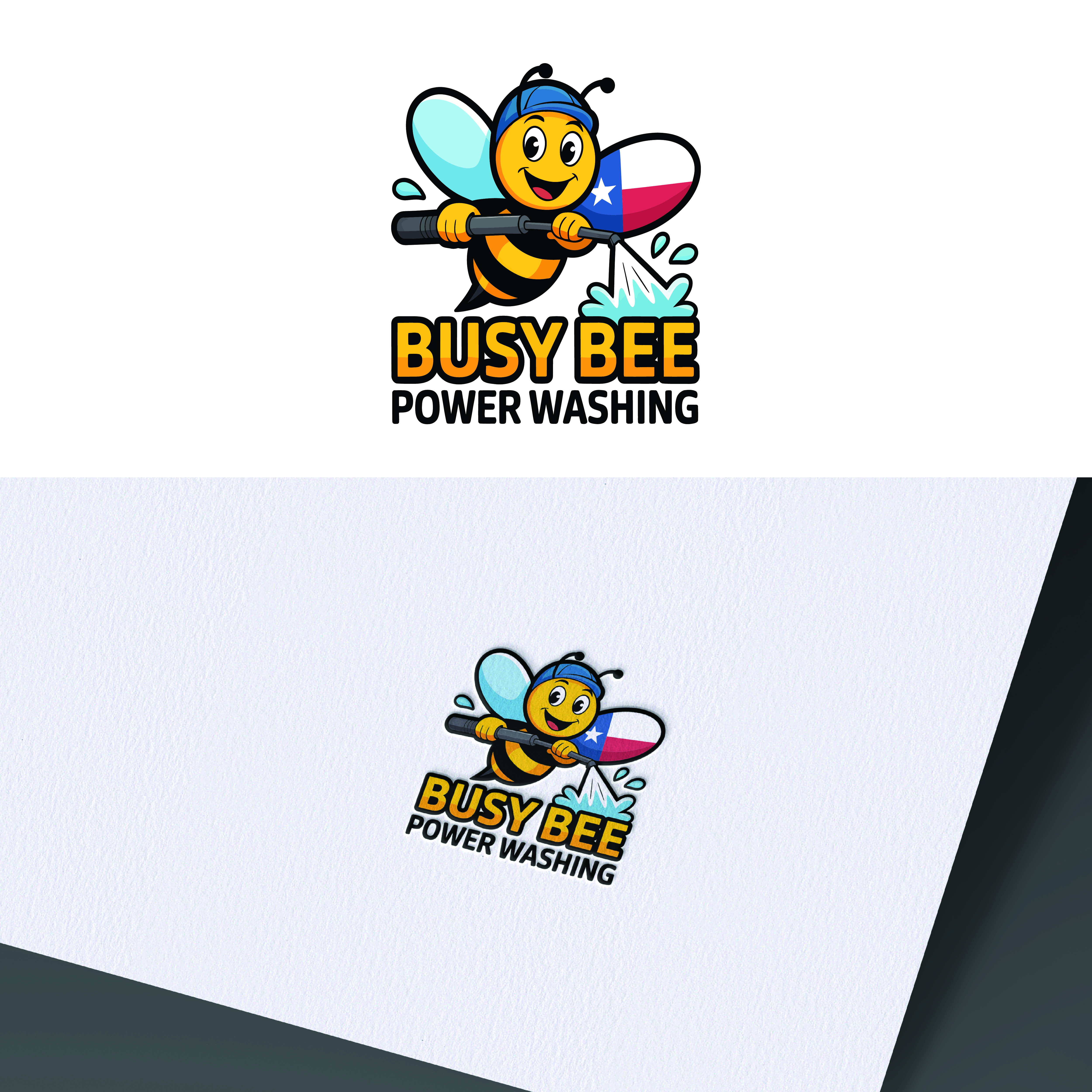 Diseño de Logo por grafixbro para Busy Bee Power Washing | Diseño #35264169