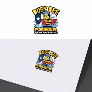 Logo Design by grafixbro for Busy Bee Power Washing | Design: #35264170
